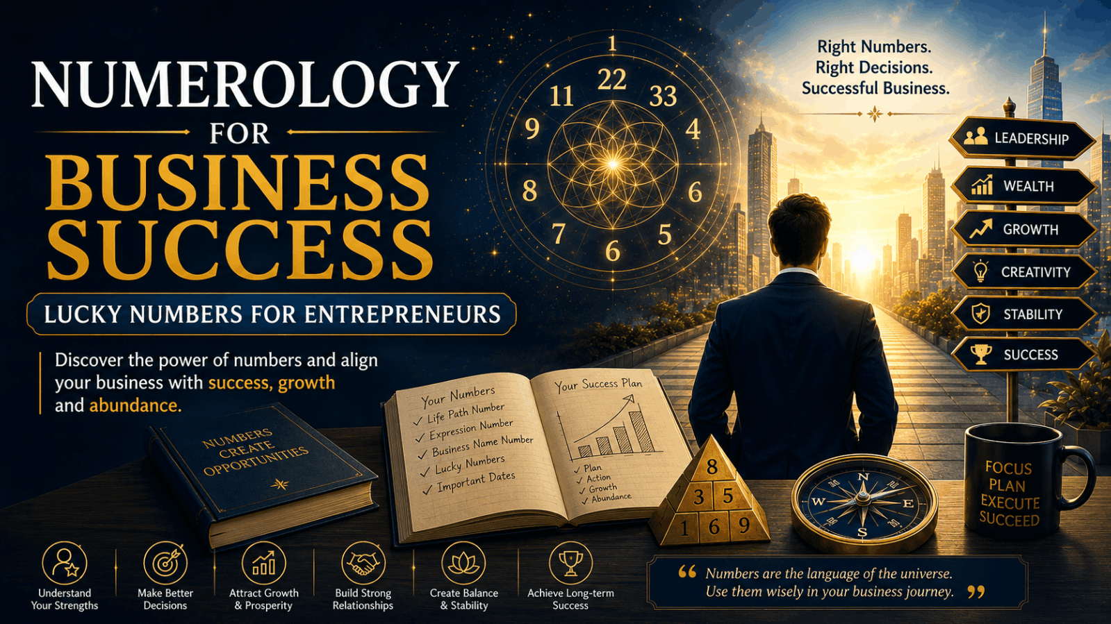 Numerology for Business Success: Lucky Numbers for Entrepreneurs